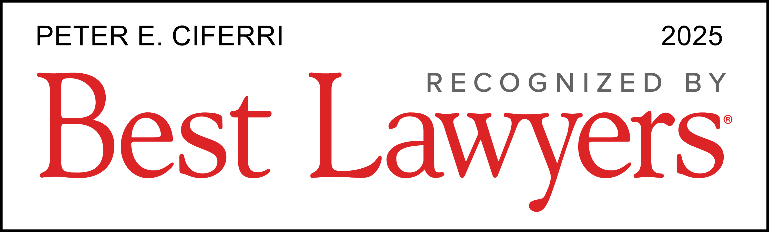 Best Lawyers Award 2025