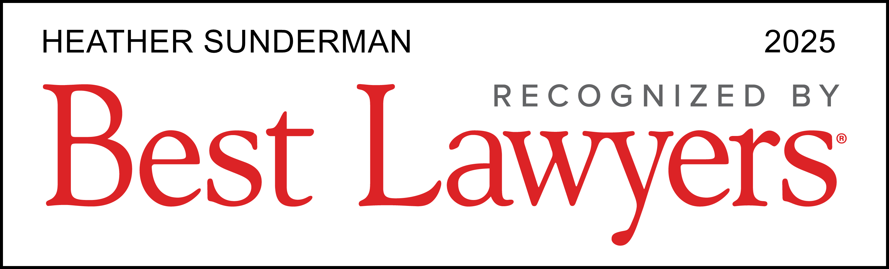 Best Lawyers Award 2025