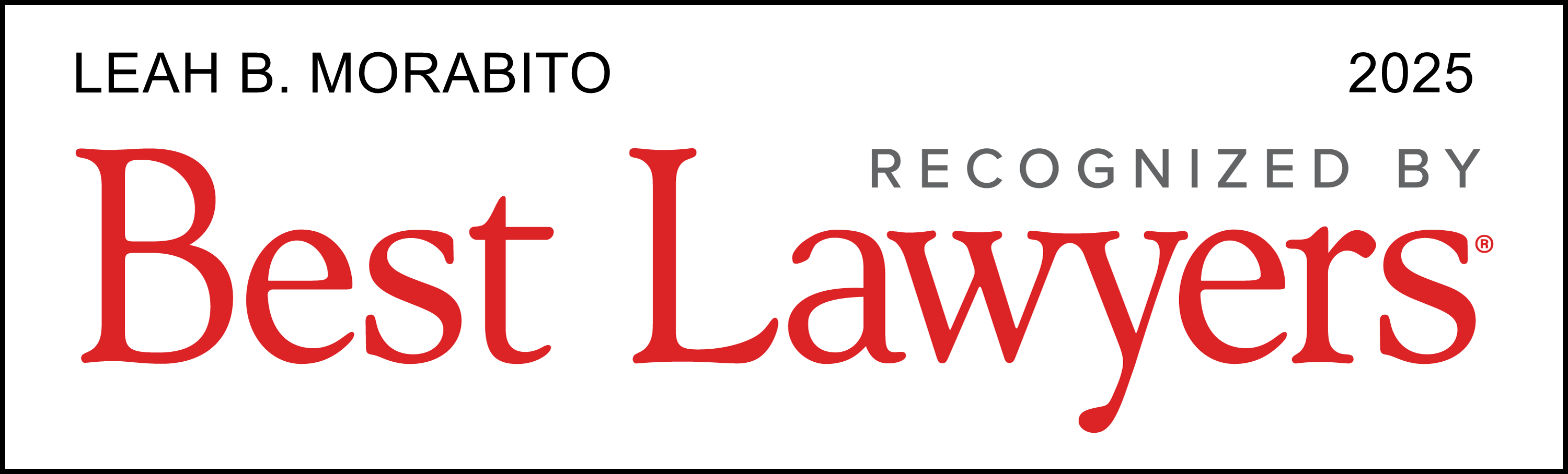 Best Lawyers Award 2025