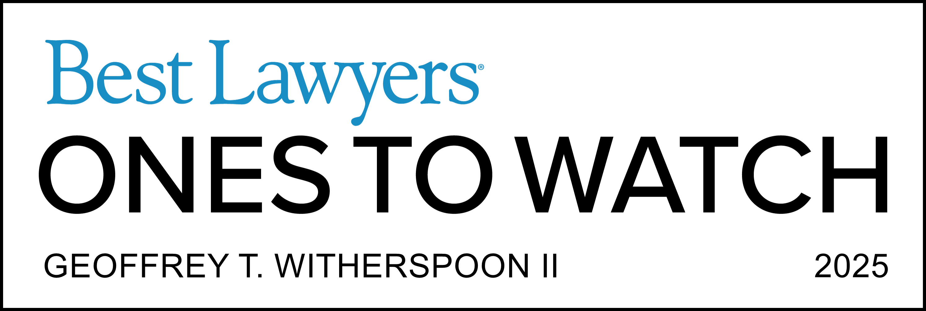 Best Lawyers: Ones to Watch