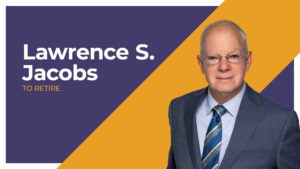 Lawrence S. Jacobs to Retire